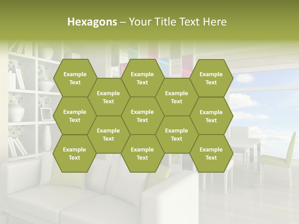 Decorative Vase Architecture PowerPoint Template