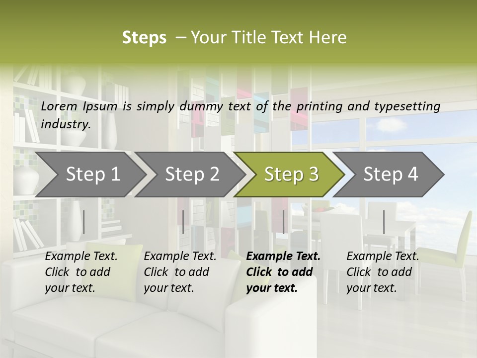 Decorative Vase Architecture PowerPoint Template