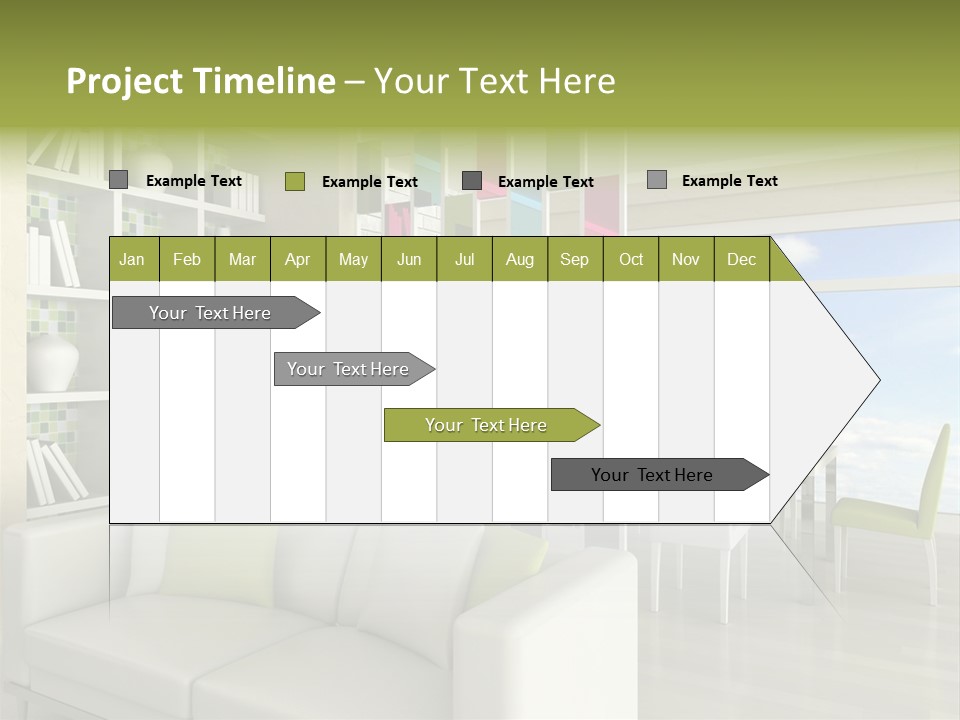 Decorative Vase Architecture PowerPoint Template