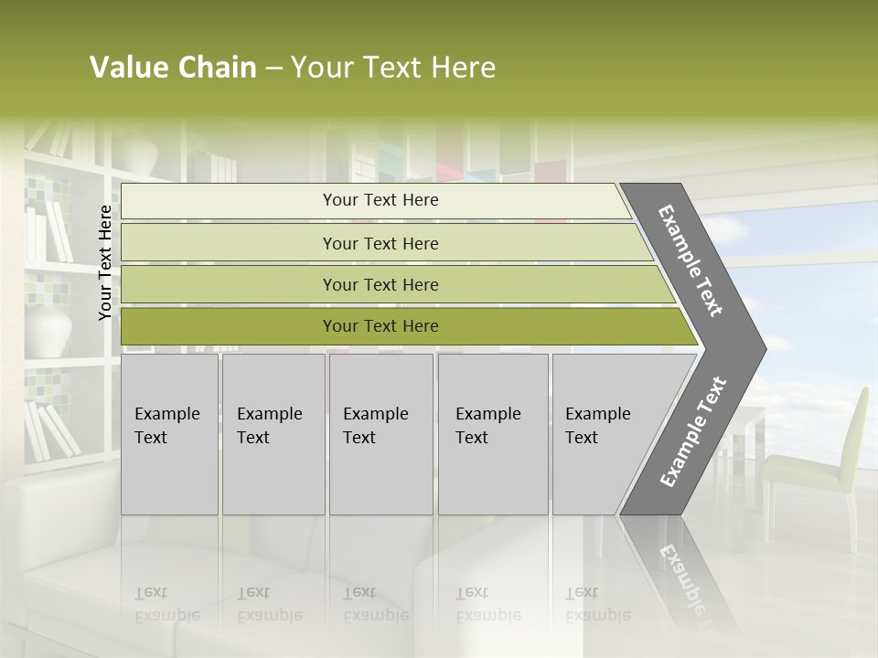 Decorative Vase Architecture PowerPoint Template