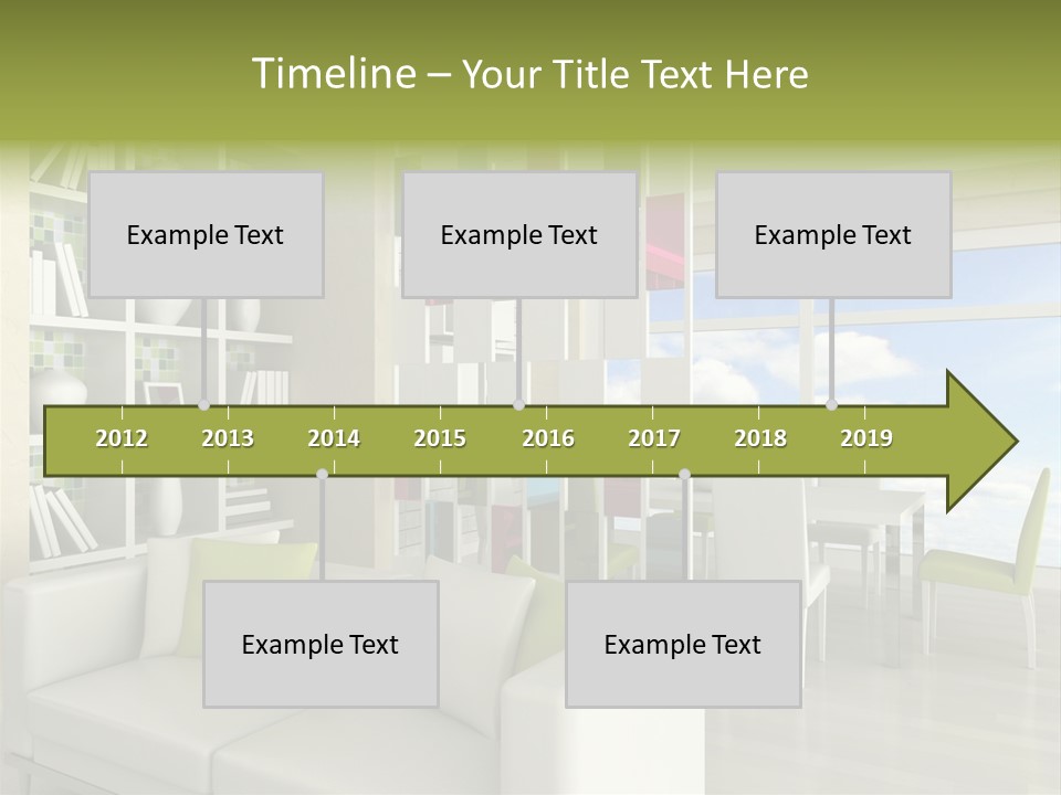 Decorative Vase Architecture PowerPoint Template