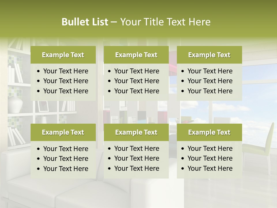 Decorative Vase Architecture PowerPoint Template