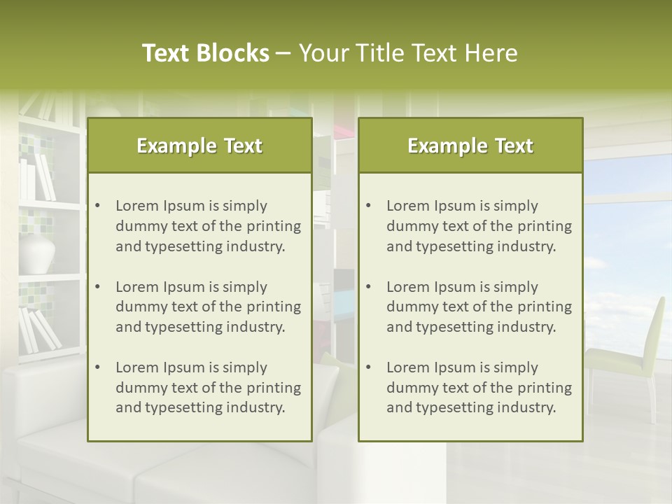 Decorative Vase Architecture PowerPoint Template