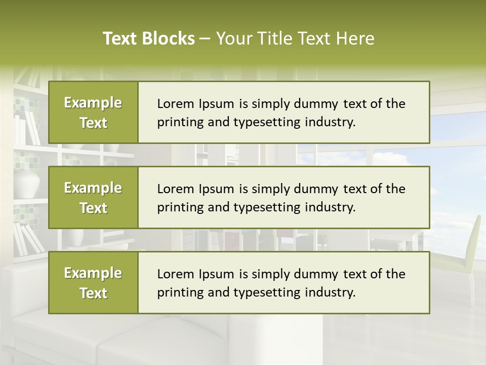 Decorative Vase Architecture PowerPoint Template