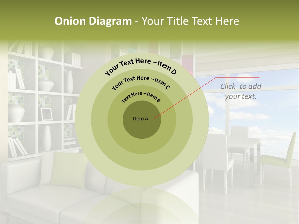 Decorative Vase Architecture PowerPoint Template