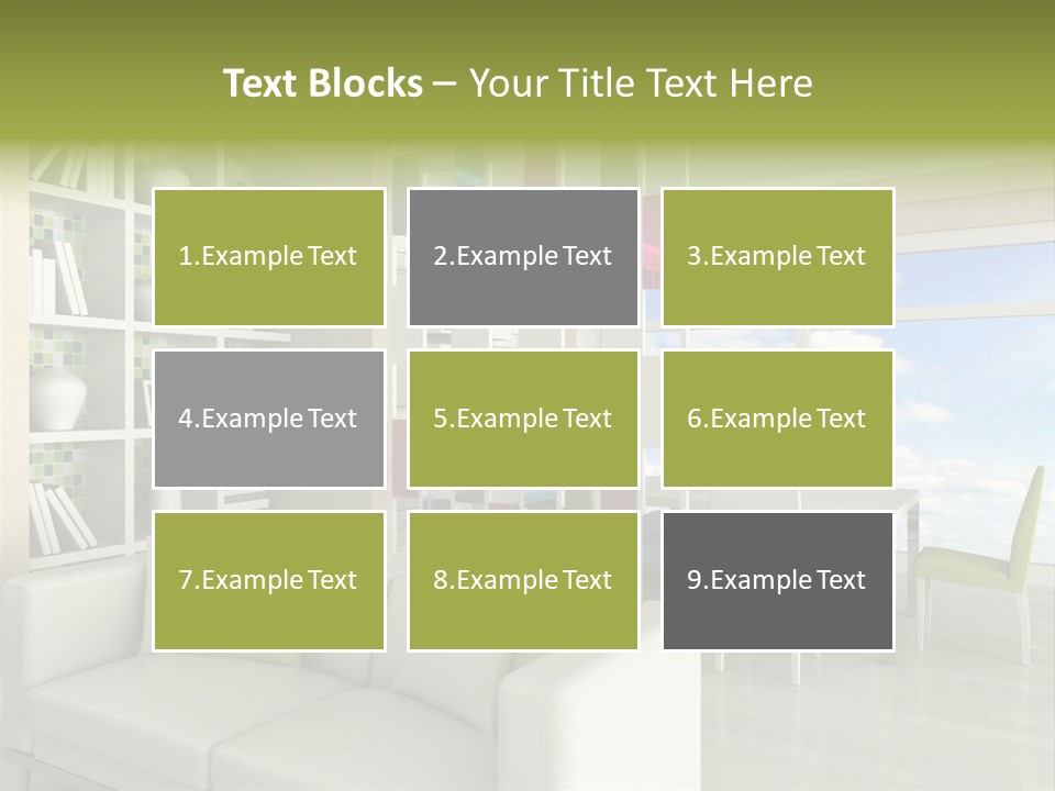Decorative Vase Architecture PowerPoint Template