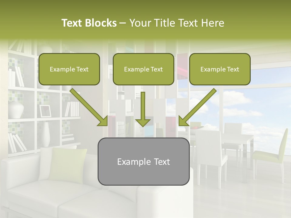 Decorative Vase Architecture PowerPoint Template