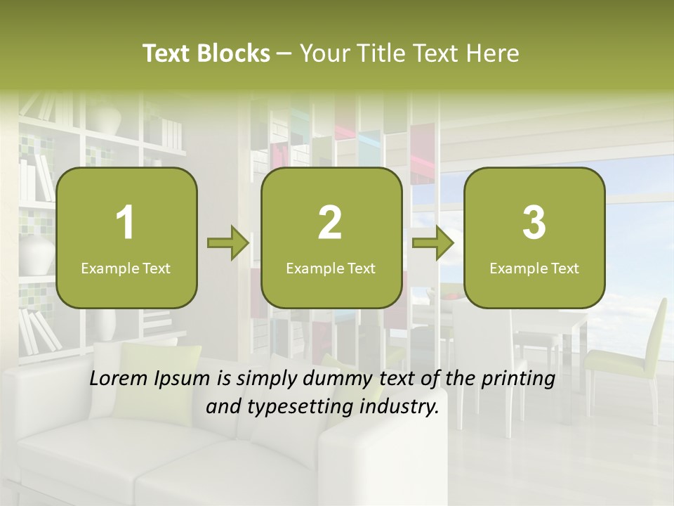 Decorative Vase Architecture PowerPoint Template