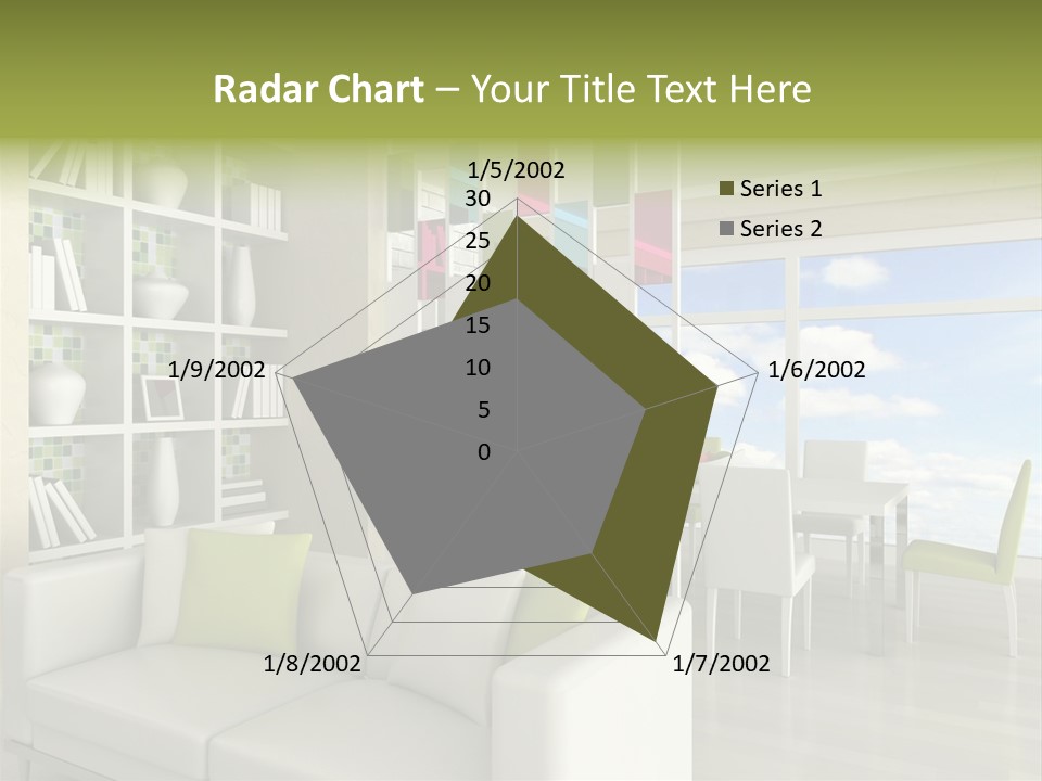 Decorative Vase Architecture PowerPoint Template