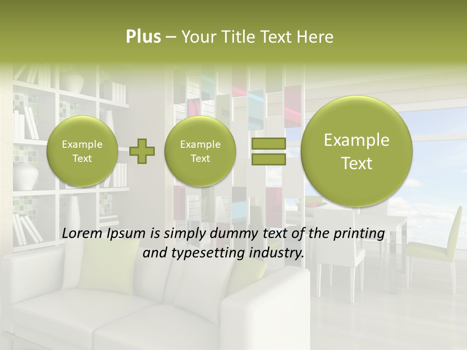 Decorative Vase Architecture PowerPoint Template
