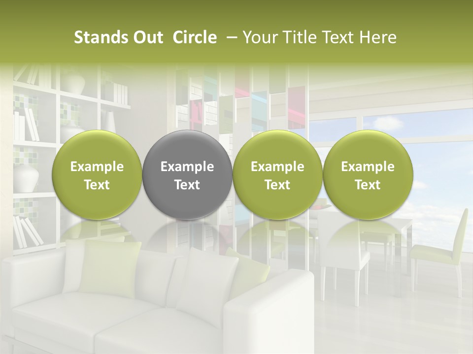 Decorative Vase Architecture PowerPoint Template