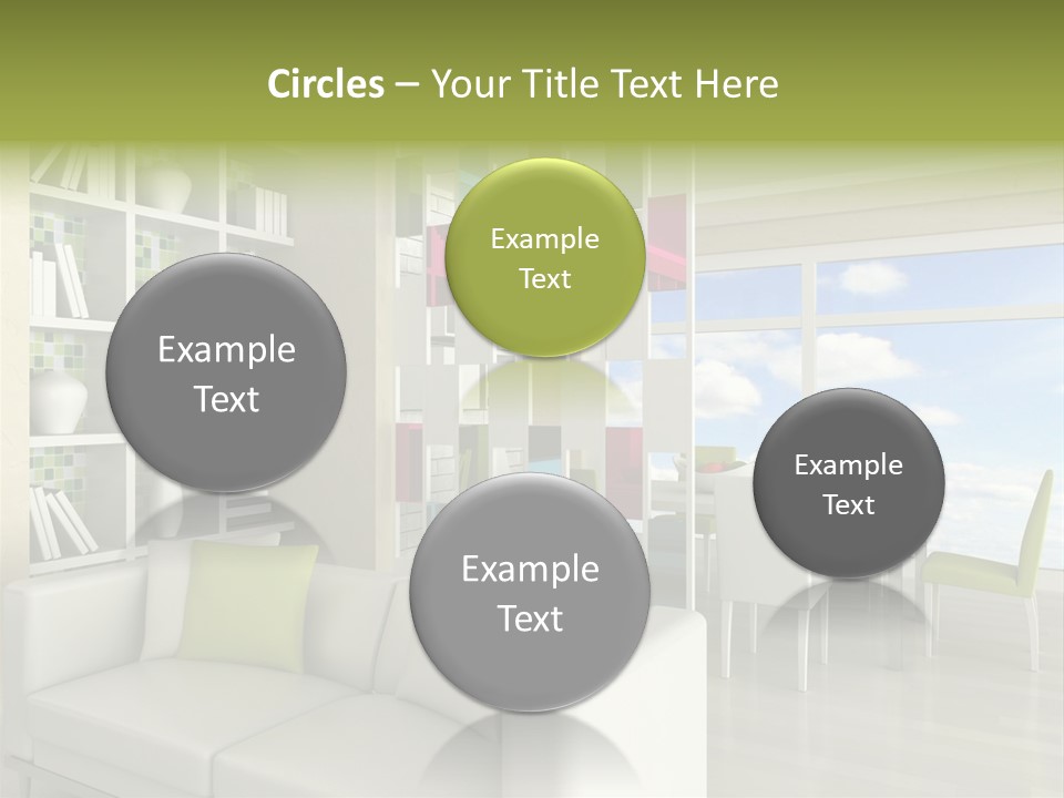 Decorative Vase Architecture PowerPoint Template