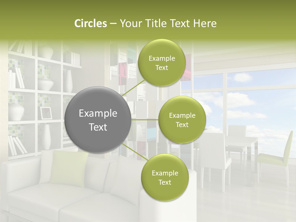 Decorative Vase Architecture PowerPoint Template