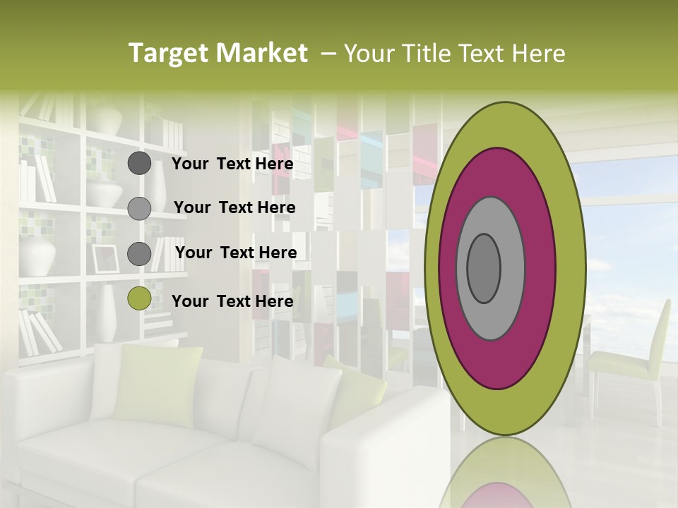 Decorative Vase Architecture PowerPoint Template