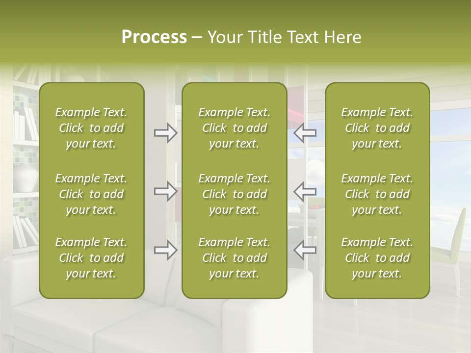 Decorative Vase Architecture PowerPoint Template
