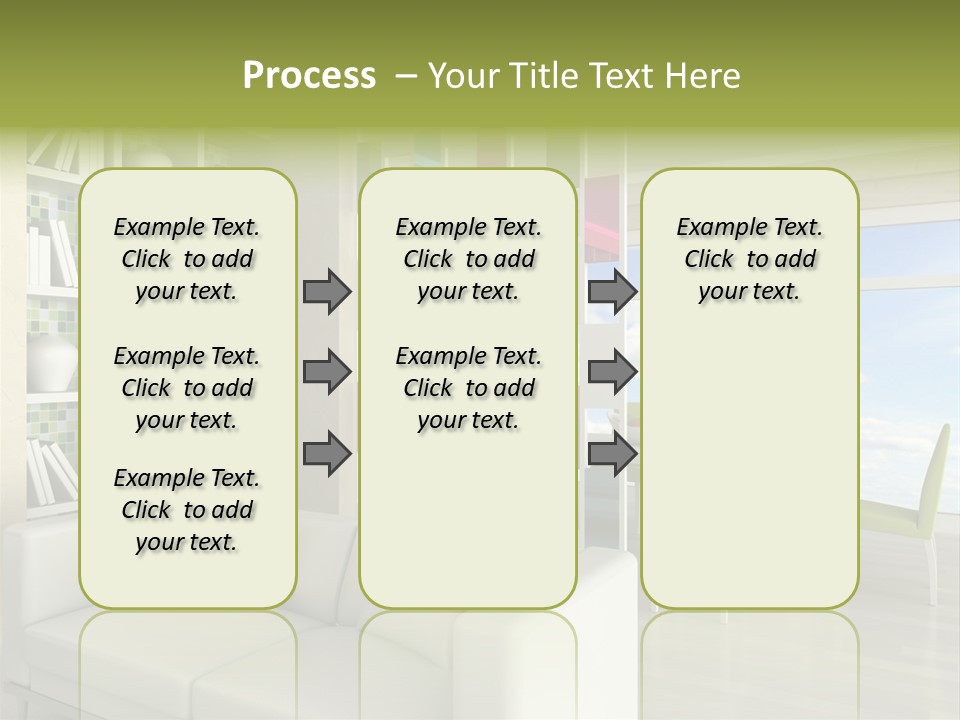 Decorative Vase Architecture PowerPoint Template