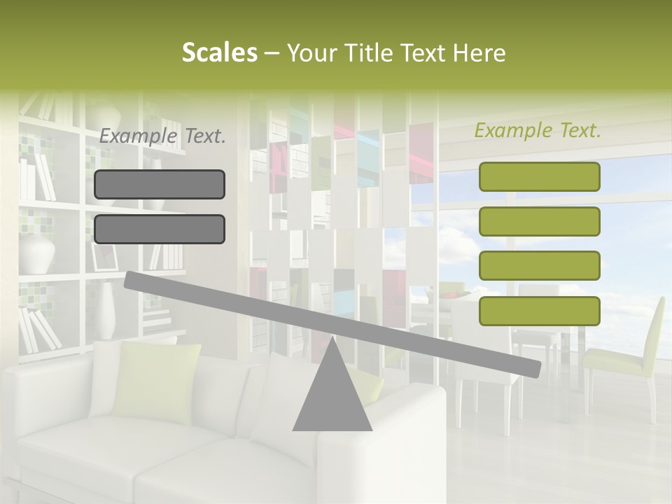Decorative Vase Architecture PowerPoint Template