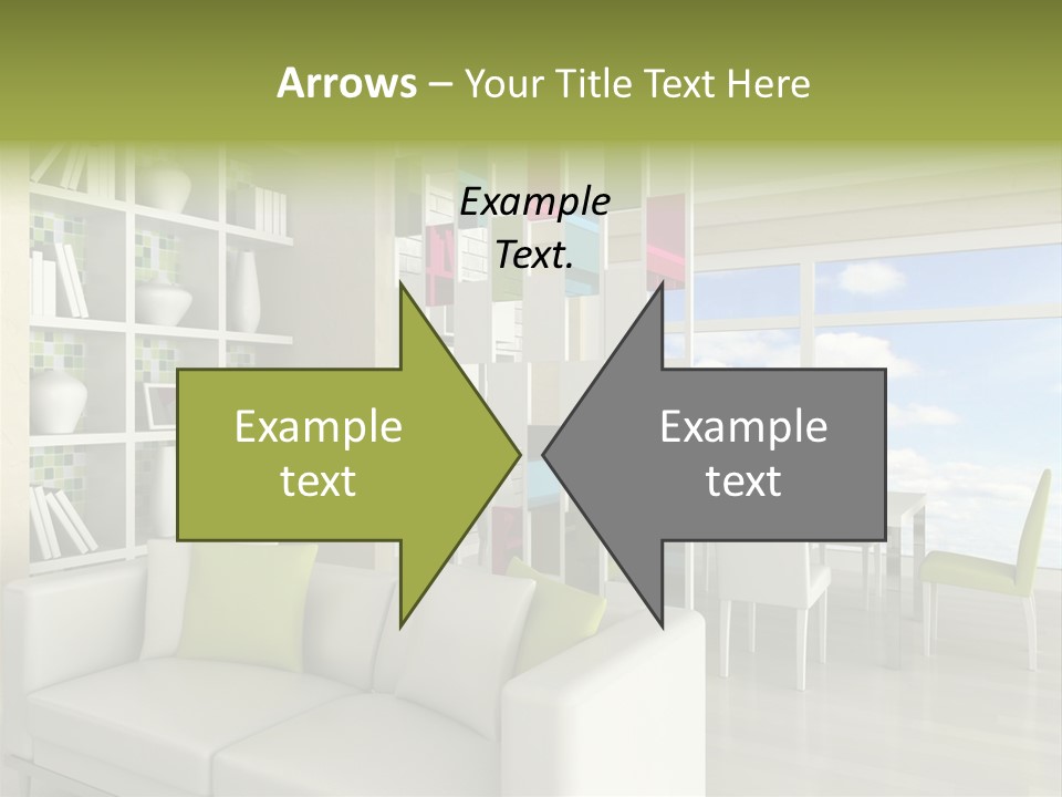 Decorative Vase Architecture PowerPoint Template