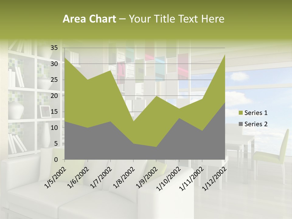 Decorative Vase Architecture PowerPoint Template