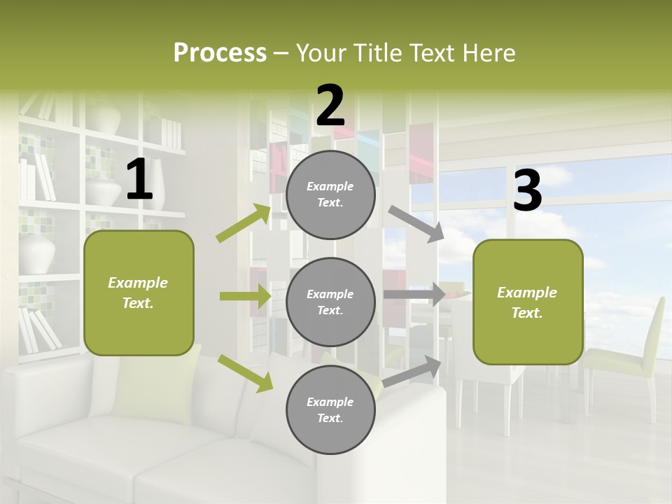 Decorative Vase Architecture PowerPoint Template
