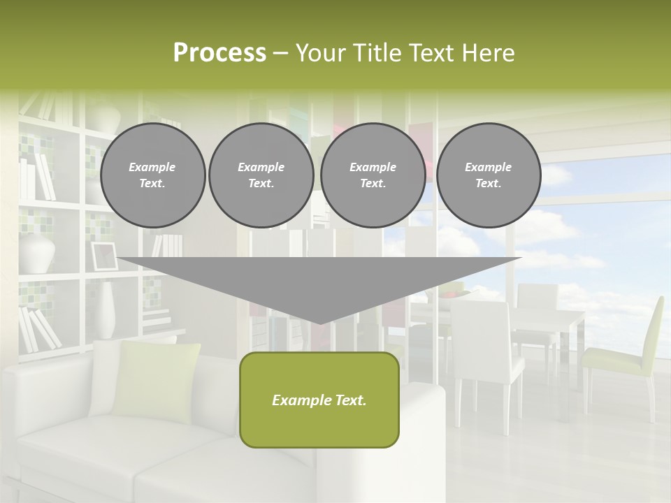 Decorative Vase Architecture PowerPoint Template