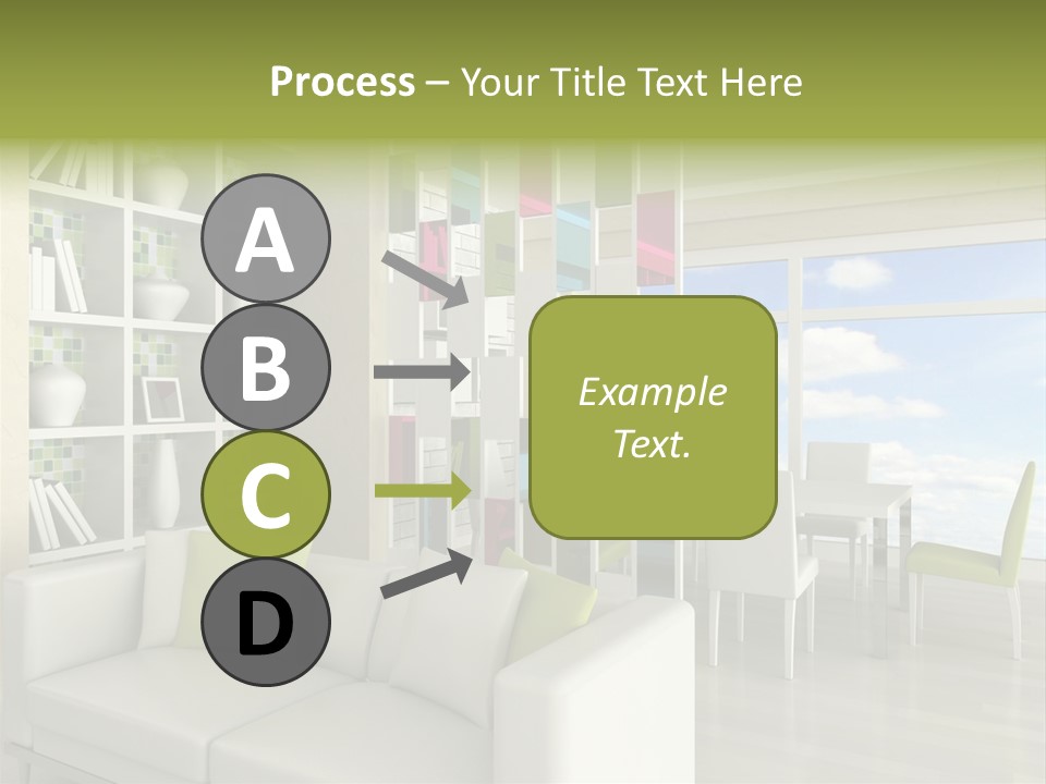 Decorative Vase Architecture PowerPoint Template