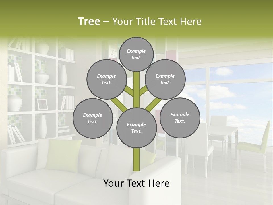 Decorative Vase Architecture PowerPoint Template