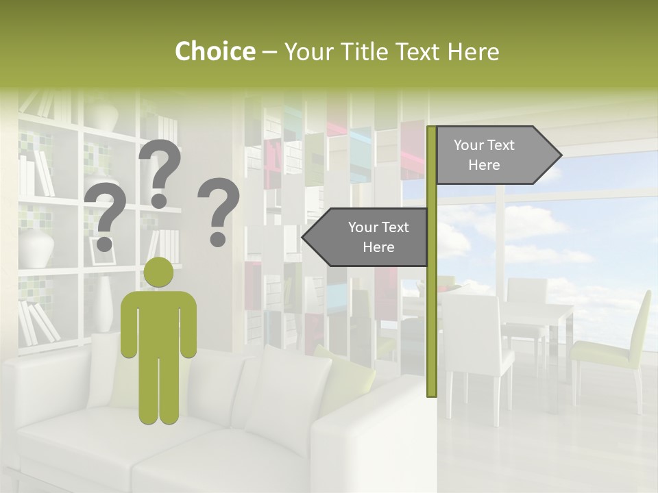 Decorative Vase Architecture PowerPoint Template