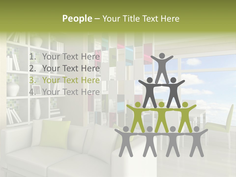 Decorative Vase Architecture PowerPoint Template