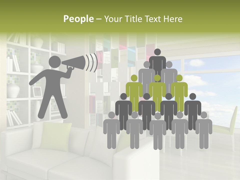 Decorative Vase Architecture PowerPoint Template