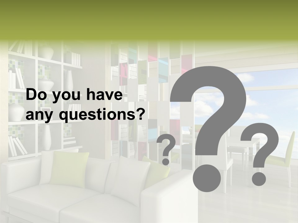 Decorative Vase Architecture PowerPoint Template