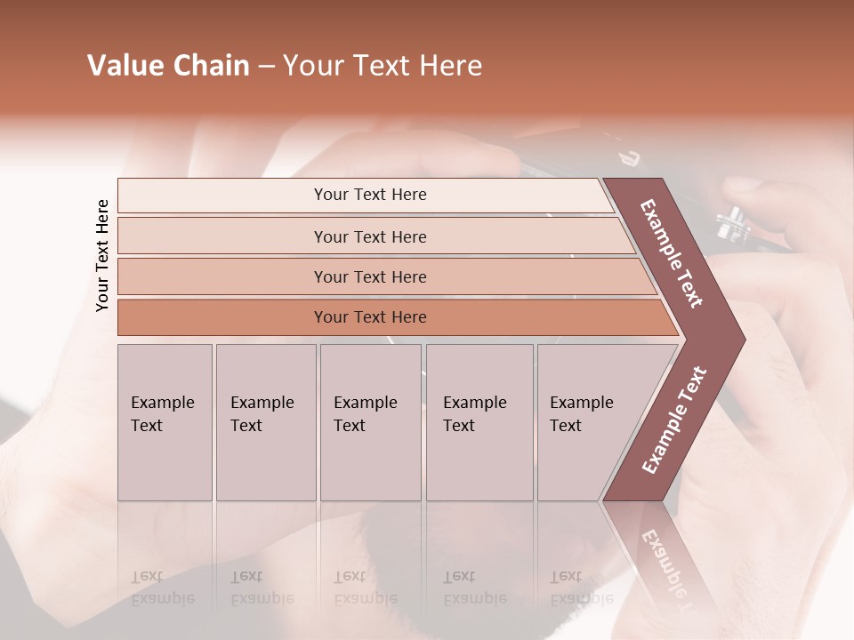 Journalist Looking Photography PowerPoint Template