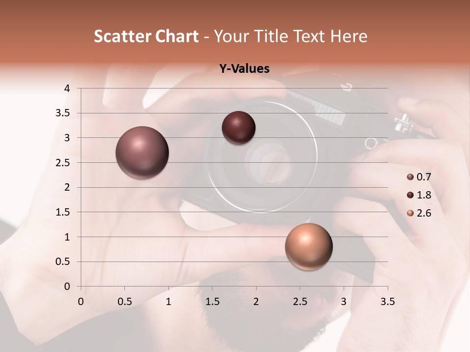 Journalist Looking Photography PowerPoint Template