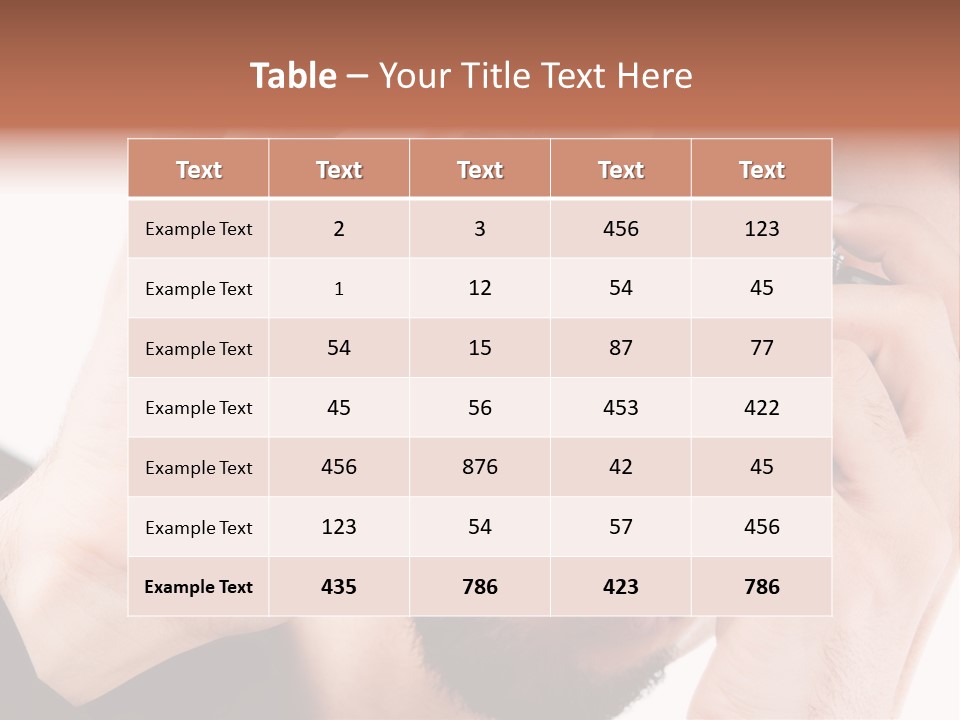 Journalist Looking Photography PowerPoint Template
