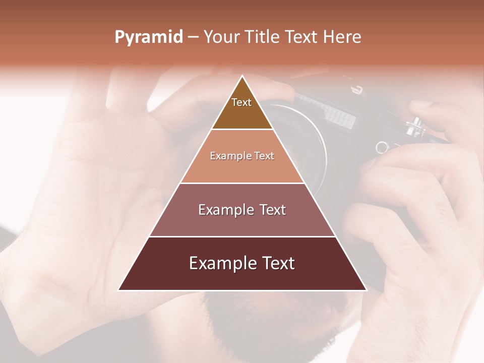 Journalist Looking Photography PowerPoint Template