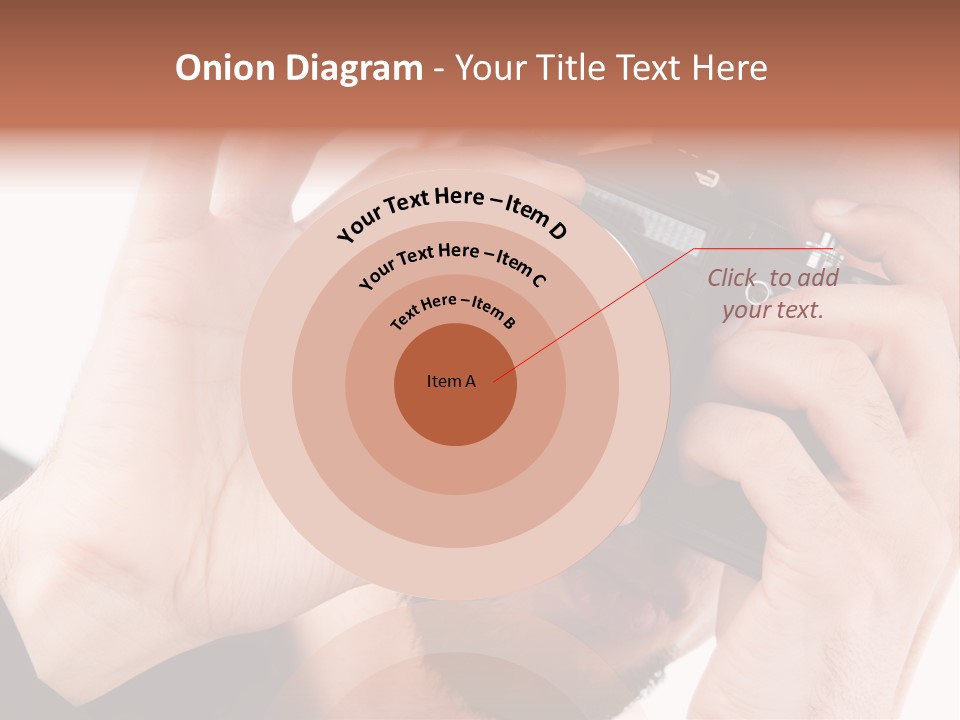 Journalist Looking Photography PowerPoint Template