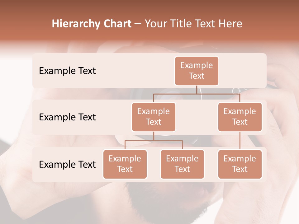 Journalist Looking Photography PowerPoint Template