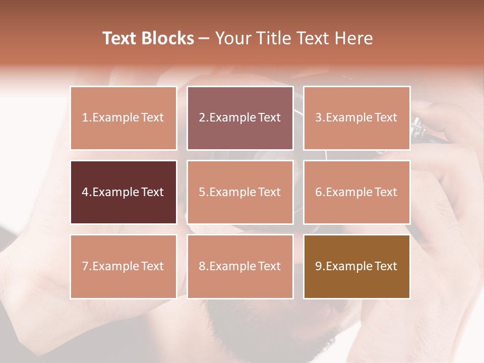 Journalist Looking Photography PowerPoint Template