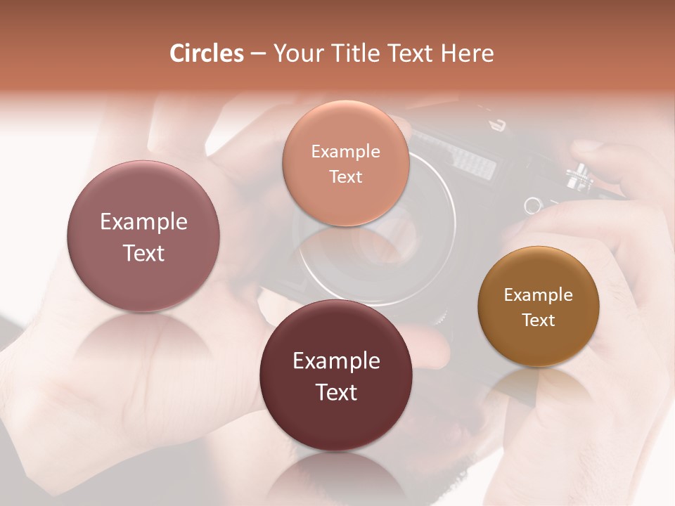 Journalist Looking Photography PowerPoint Template
