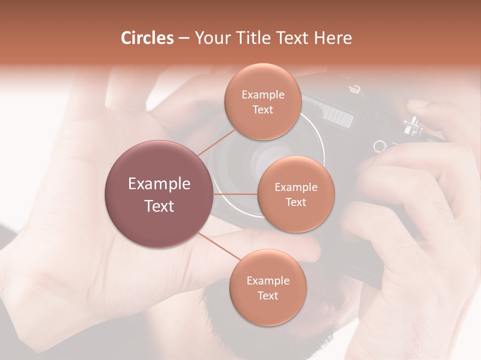 Journalist Looking Photography PowerPoint Template