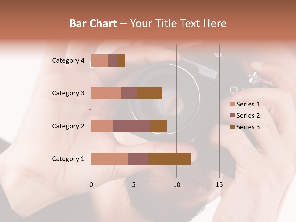 Journalist Looking Photography PowerPoint Template