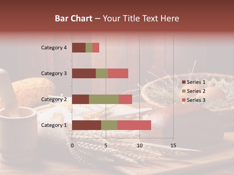 Table Wheat Round PowerPoint Template