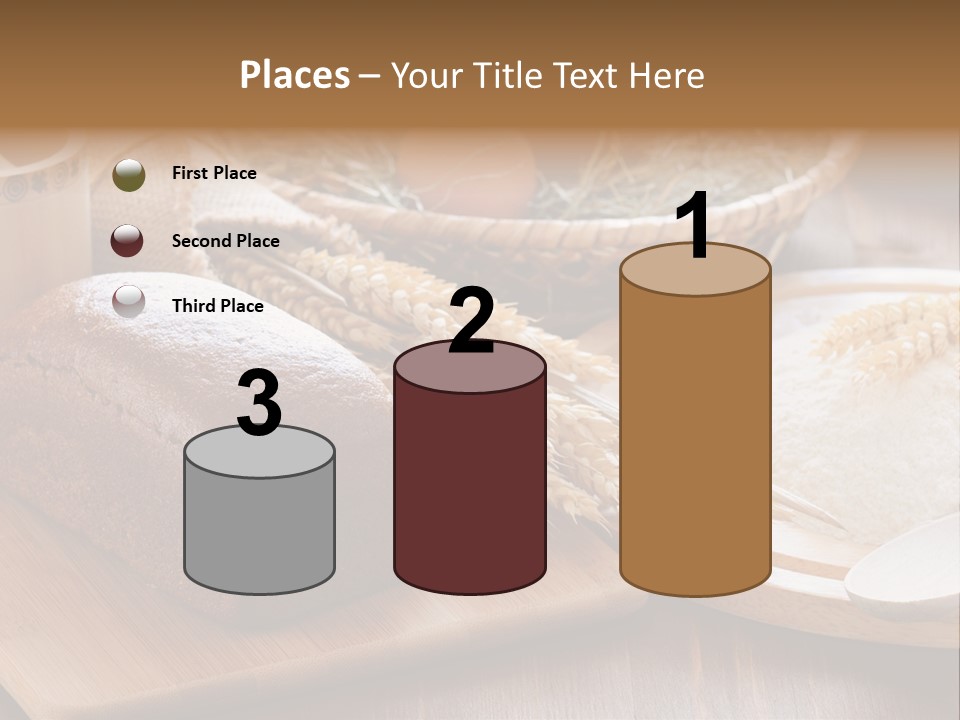 Black Wooden Piece PowerPoint Template