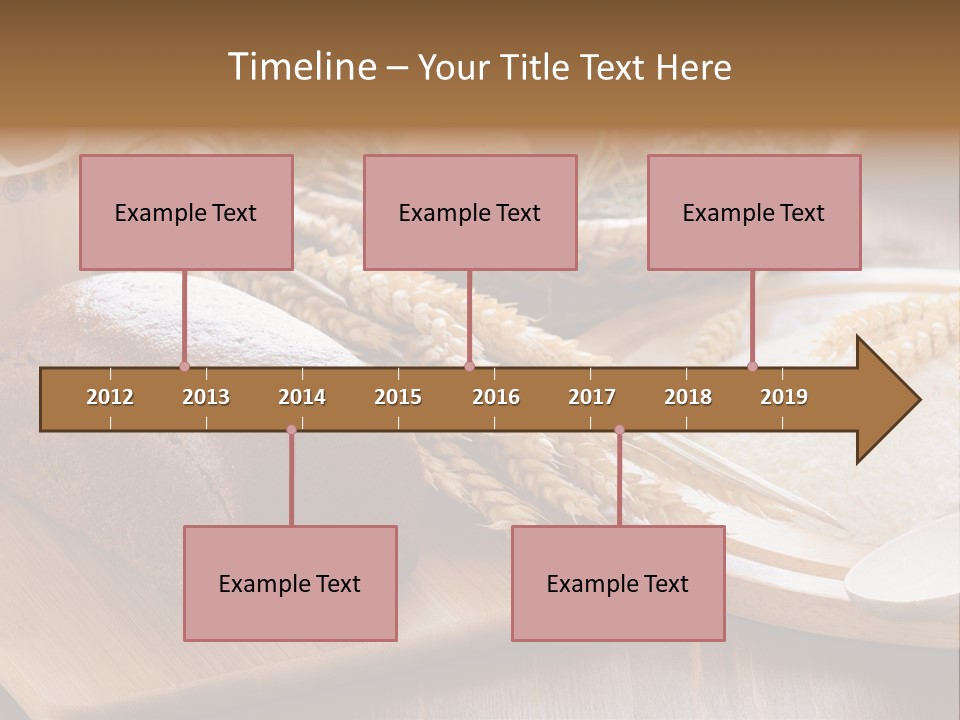 Black Wooden Piece PowerPoint Template