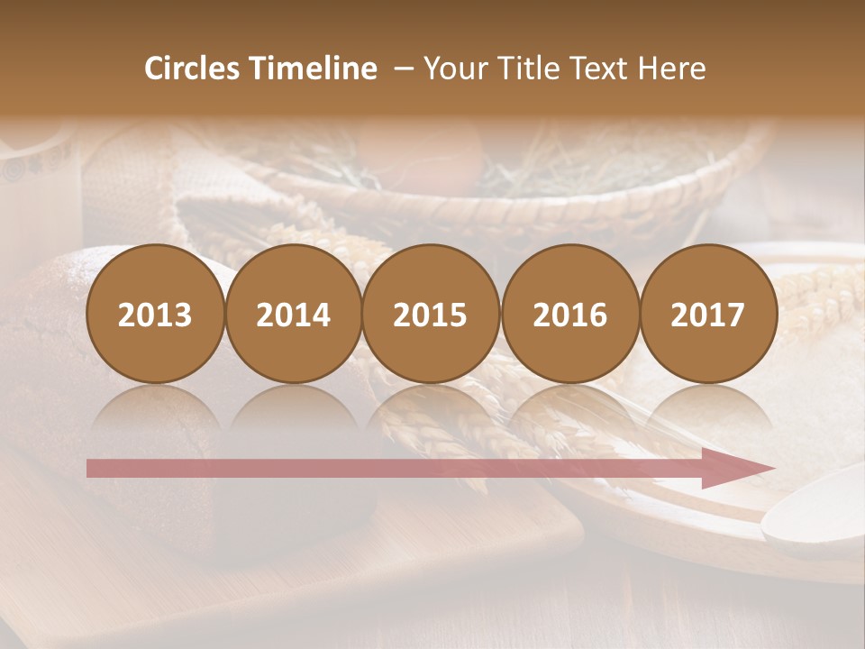 Black Wooden Piece PowerPoint Template