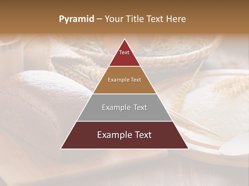 Black Wooden Piece PowerPoint Template