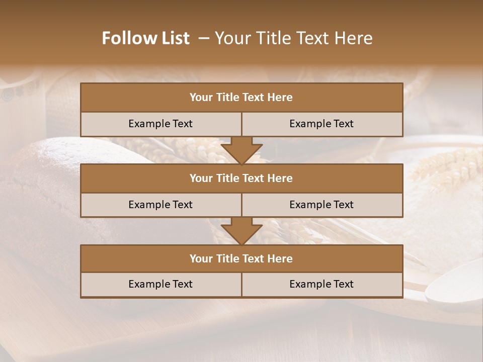 Black Wooden Piece PowerPoint Template