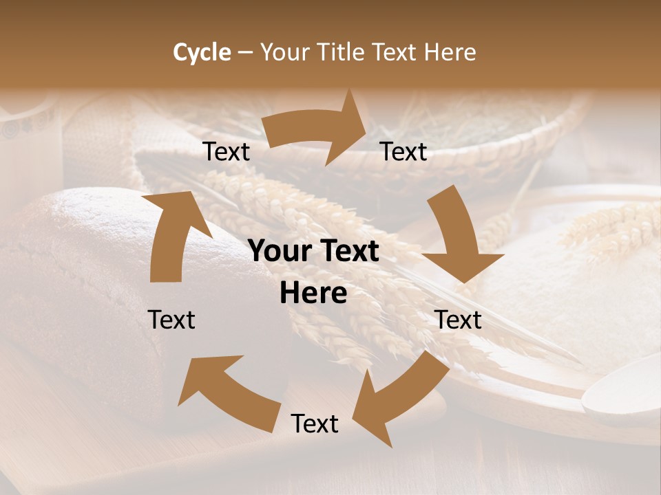 Black Wooden Piece PowerPoint Template