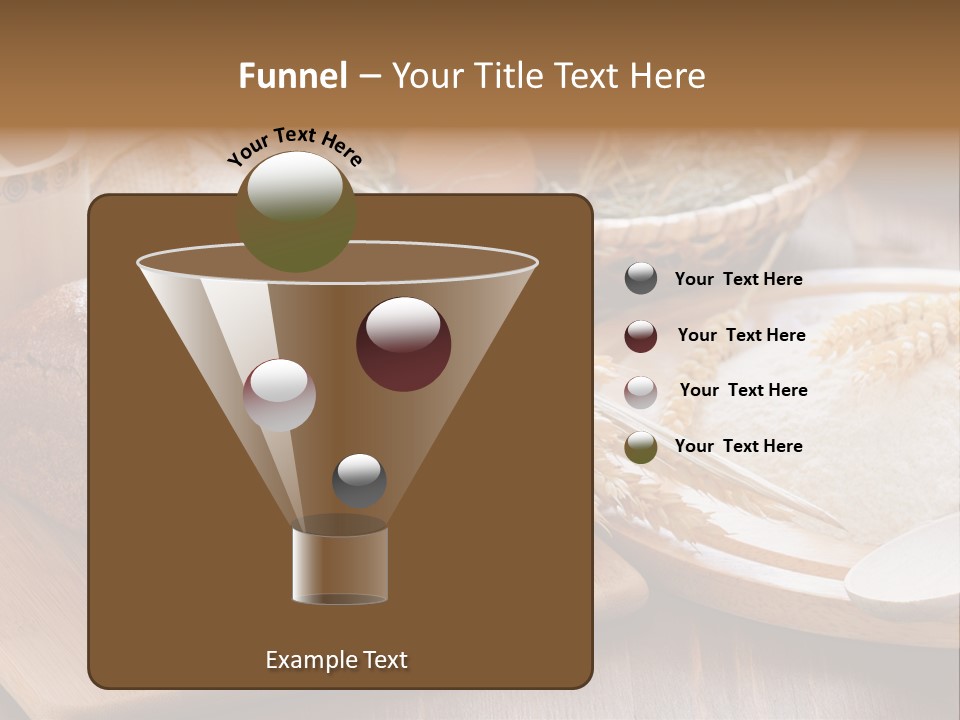 Black Wooden Piece PowerPoint Template