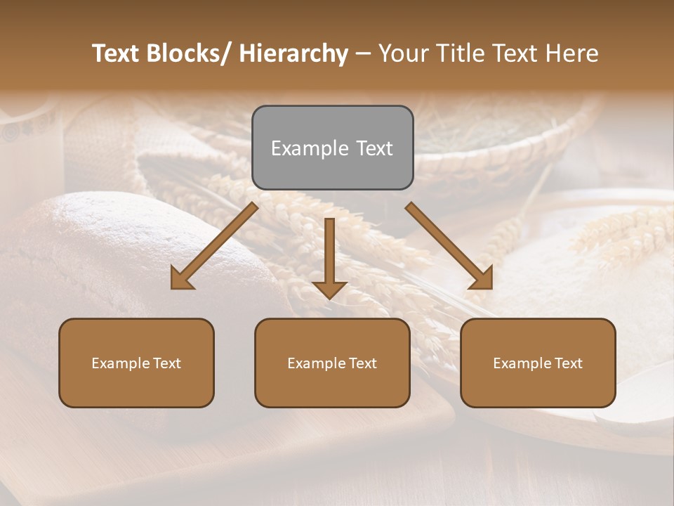 Black Wooden Piece PowerPoint Template